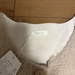 INOLVE ボアベスト フリーサイズ ベージュ