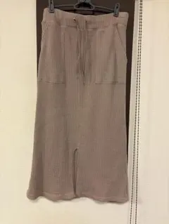 GU タイトスカート ベージュ系 XL