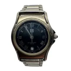 GIVENCHY ローマン文字盤 シルバークォーツ腕時計 レディース 電池交換済のサムネイル