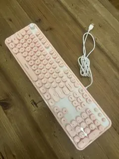 新品未使用　ピンク　キーボード　PC