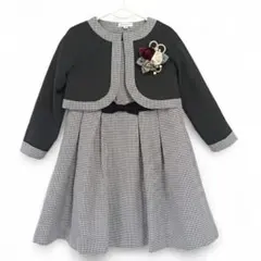 美品♪キャサリンコテージ セレモニーワンピースボレロセット リボン 110cm