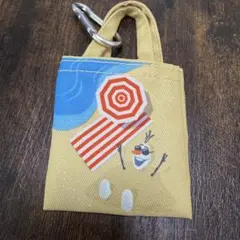 ディズニーストア オラフ シークレット ミニトート　カラビナ付き