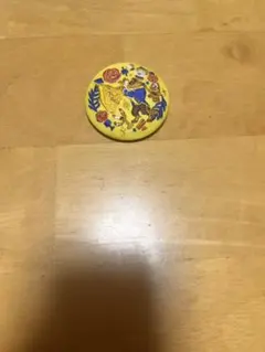 ディズニー刺繍缶バッジ　美女と野獣