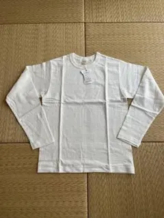 WAREHOUSE （新品）長袖クルーネックTシャツ 5906 オフホワイト S