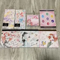 ディズニー メモ ふせん 7点セット プリンセス アリエル ラプンツェル
