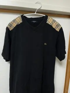 00sBURBERRY LONDON ノバチェック VネックTシャツ Lのサムネイル
