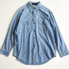 madison blue マディソンブルー　デニムハンプトンシャツ　ロゴ刺繍のサムネイル