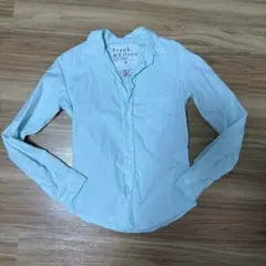 Frank & Eileen 水色 長袖シャツXXS