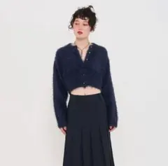 美品　シャギー ニット　カーディガン TINA:JOJUN tinajojun