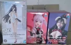 オーバーロード　アルベド　シャルティア　フィギュア3点セット①