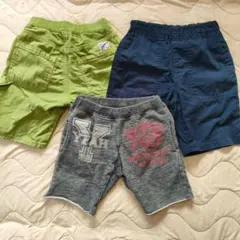 ３枚セット　ハーフパンツ　ショートパンツ