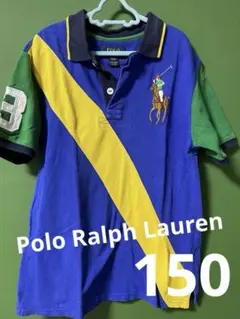 Polo Ralph Lauren ポロシャツ 150/76 青 緑