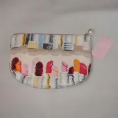 セール　新品　フェイラー　ルージュボーダー　リップ柄　ポーチ　コスメポーチ