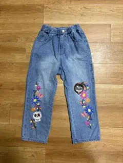 フタフタ 110cm リメンバーミー デニムパンツ ハロウィン なりきり