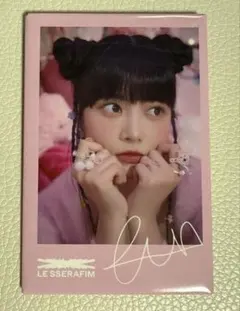 ルセラフィム　ウンチェ　フォト缶バッジ