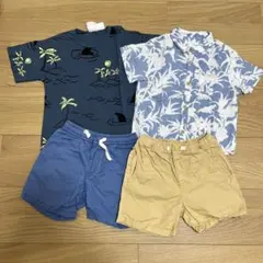 【zarababy】Tシャツ シャツ パンツセット 100cm