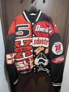 DIESEL レーシングジャケット ワッペン ブルゾン