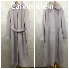 カルバンクライン　Calvin Klein コート カシミヤ　ラビットファー付きのサムネイル
