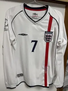 イングランド　ベッカム　ユニフォーム