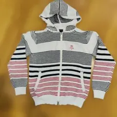 Callaway ストライプ フード付きカーディガン