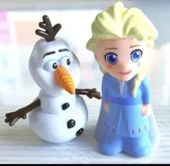 アナと雪の女王　エルサ&オラフ　フィギュア