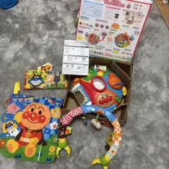アンパンマン ベビーおもちゃまとめ売り　いたずらあそびDX どこでもジムメリー