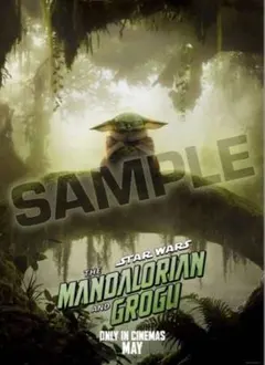 マンダロリアン & グローグー IMAX 入場特典ポスター スターウォーズ