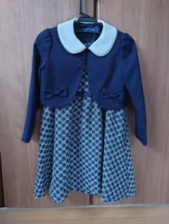 CHOPIN ショパン フォーマル 120 卒園 入学 スーツ 濃紺