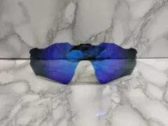 即発送 レーダーEVパス 青 オークリー サングラス 偏光レンズ 交換レンズ