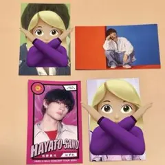 M!LK 佐野勇斗 トレカ ステッカー セット