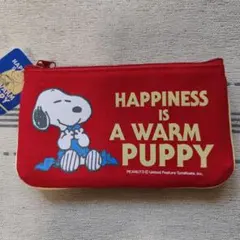 新品　タグ付　スヌーピー PEANUTS 小物入れ.ポーチ　ペンケース