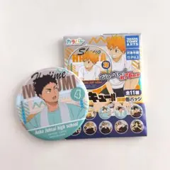 ハイキュー 缶バッチ 岩泉 カラパレ