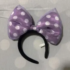 東京ディズニーリゾート ミニーマウス カチューシャ パープル