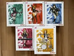 けいおん‼︎ K-ON!!　SQフィギュア　5種セット　未使用品