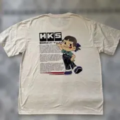 HKS×ペコちゃん コラボTシャツ【L】 - メルカリ