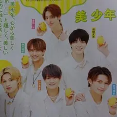 美 少年 切り抜き セット