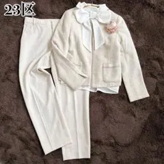 23区他 フォーマル3点セット ママスーツ パンツスーツ 卒業式 入学式 M