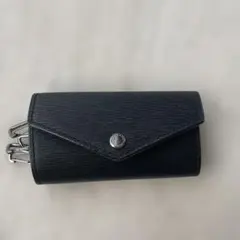 MICHAEL KORS ブラックレザーキーケースのサムネイル