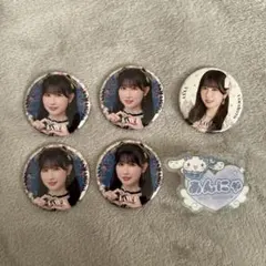 アイドル 缶バッジ 6個セット