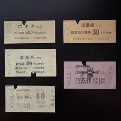 2025年最新】昭和地下鉄硬券の人気アイテム - メルカリ
