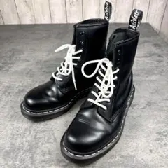 【美品】ドクターマーチン 1460 ブーツ ホワイトステッチ UK5（24cm）