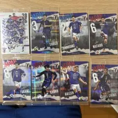 サッカー日本代表 SAMURAIBLUE ツインウエハース 2026 ８枚セット