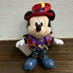 ディズニーハロウィーン 2024 ミッキー　ぬいぐるみバッジ　新品未使用タグ付き