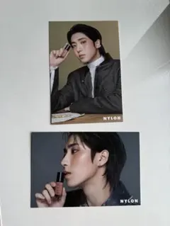 NARS NYLON JAPAN ポストカード 2枚　HAN Straykids