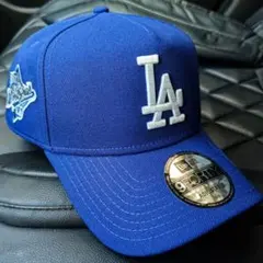 MLB 青 LA ロサンゼルスドジャース 野球 ニューエラ キャップM38