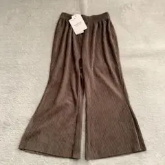 【新品】coca コカ ワイドパンツ ブラウン 100cmのサムネイル