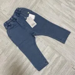 【新品未使用】アプレレクール　デニムパンツ　90