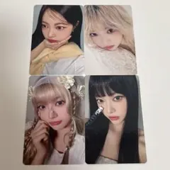 LESSERAFIM「HOT」ユニバ　weverse トレカ　4種　ウンチェ