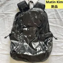Matin Kim マーティンキム ナップサック ブラック - メルカリ