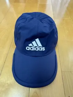 【美品】アディダス adidas ベースボールキャップ ネイビー 57〜59cm